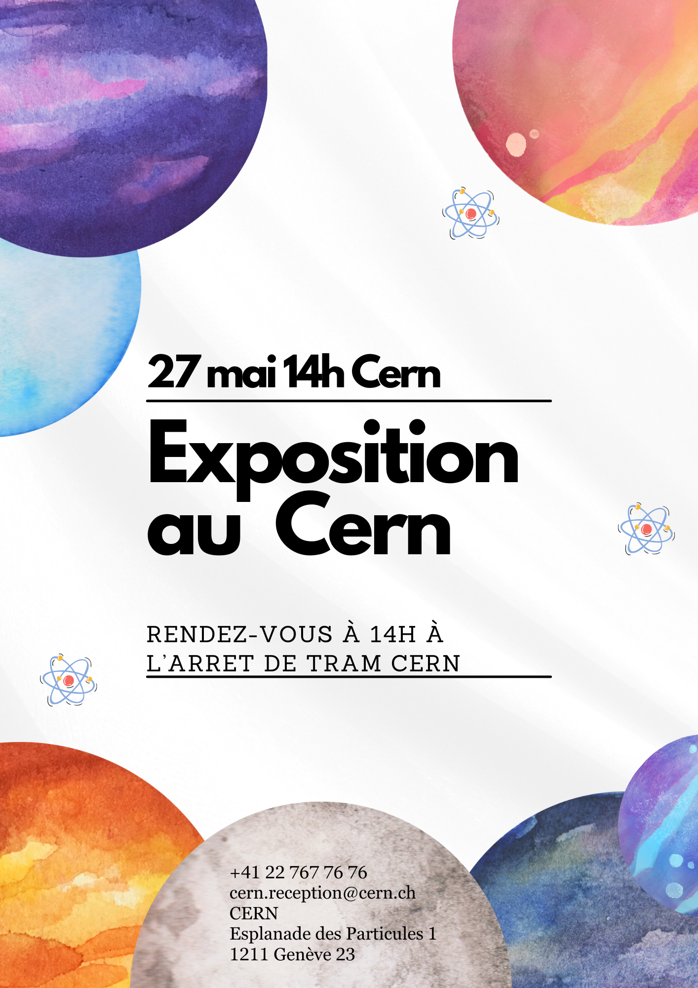 Affiche pour Cern